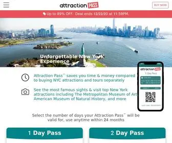 Attractionpass.com(Save on NYC Bus Tours) Screenshot