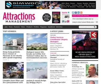 Attractionsmanagement.com(Attractions news) Screenshot