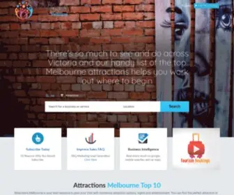 Attractionsmelbourne.com(10 Top Rated Tourist Attractions in Melbourne) Screenshot