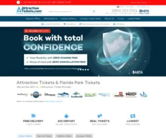 Attractiontickets.com(UK s No: 1 Award) Screenshot