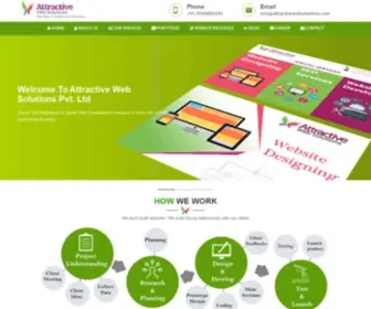 Attractivewebsolutions.com(Attractive Web Solutions Pvt. Ltd) Screenshot