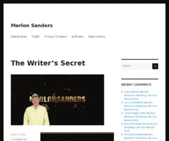 Attractsalesnow.com(Marlon Sanders) Screenshot