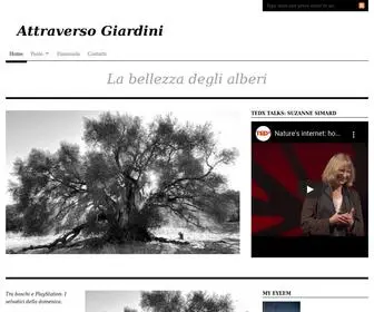 Attraversogiardini.it(Paolo Tasini's Weblog) Screenshot