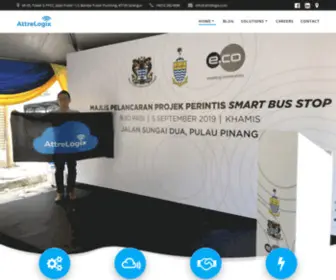 Attrelogix.com(AttreLogix Networks) Screenshot