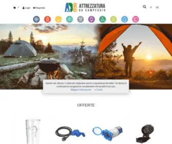 Attrezzaturadacampeggio.it(Camping Caravan) Screenshot