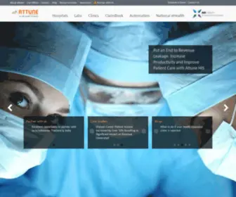 Attunelive.net(Attune technologies) Screenshot