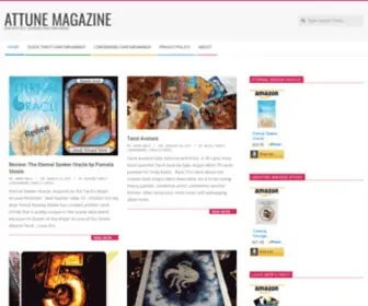 Attunemagazine.com(Attune Magazine) Screenshot