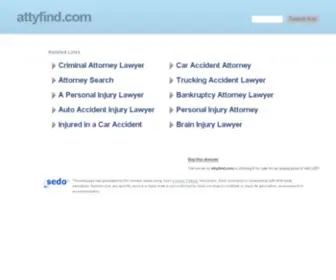 Attyfind.com(Attyfind) Screenshot