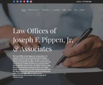 Attypip.com(Florida Law Estate Planning Attorney Joseph Pippen Largo) Screenshot