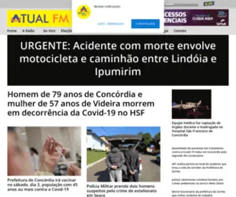 Atualfm.com.br(Atual FM) Screenshot