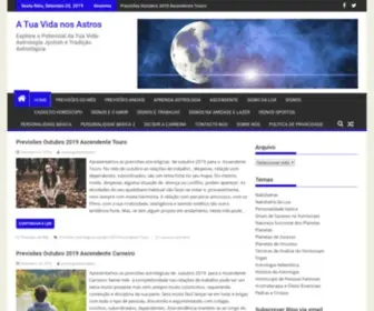 Atuavidanosastros.com(A Tua Vida nos Astros) Screenshot