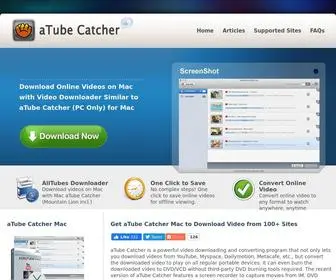 Atubecatchermac.com(ATube Catcher Mac) Screenshot