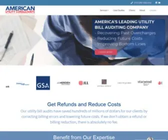 Atuc.com(American Utility Consultants) Screenshot