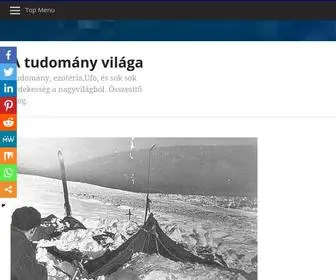 Atudomanyvilaga.hu(A tudomány világa) Screenshot