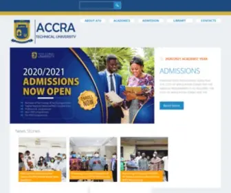 Atu.edu.gh(Accra technical university) Screenshot