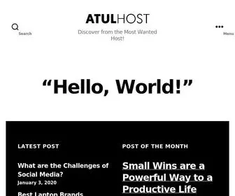 Atulhost.com(Revolutionize businesses with cutting) Screenshot