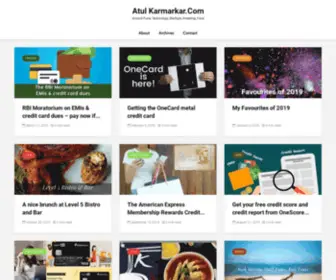 Atulkarmarkar.com(Atul) Screenshot