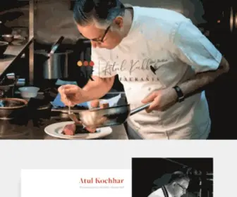 Atulkochhar.com(Atul Kochhar twice Michelin) Screenshot