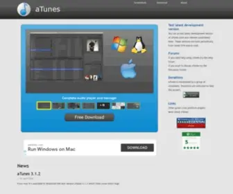 Atunes.org(ATunes is a full) Screenshot