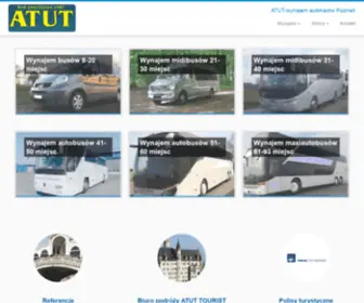 Atut.com.pl(Wynajem autokarów) Screenshot