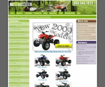 ATV4Kids.com(Kids atv) Screenshot