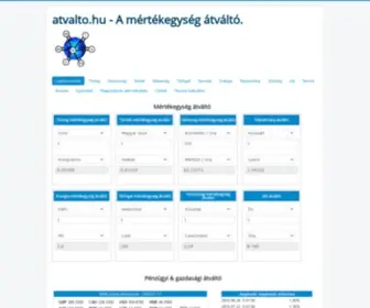 Atvalto.hu(Mértékegység átváltó) Screenshot