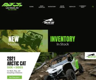 AtvCyclesports.com(Home ATV Cycle Sports Las Vegas) Screenshot