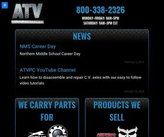 ATVPC.com(ATV Parts Connection) Screenshot