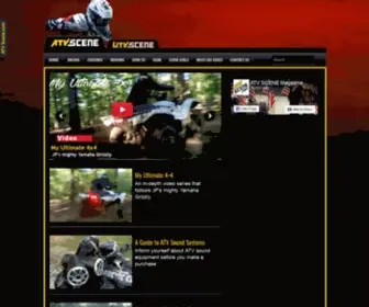 Atvscene.com(ATV Scene Magazine) Screenshot