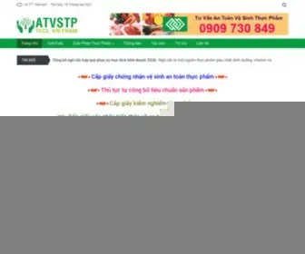 ATVSTP.org.vn(Trang Chủ) Screenshot