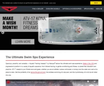 Atvswimspas.com(#1 Best Swim Spas) Screenshot