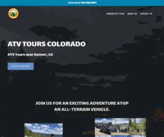 Atvtourscolorado.com(ATV Tours Colorado) Screenshot