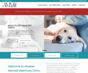 Atwatermercedvet.com(Atwater Merced Veterinary Center) Screenshot