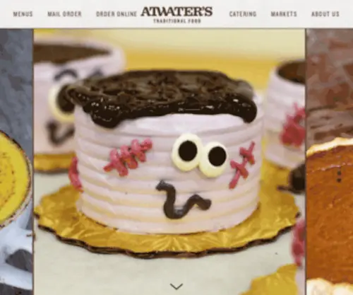 Atwaters.biz(Atwater's) Screenshot