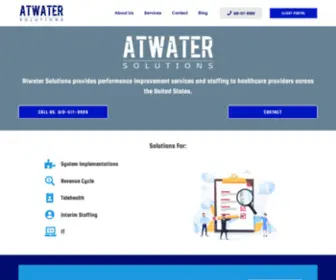 Atwatersolutions.com(Atwater Solutions) Screenshot