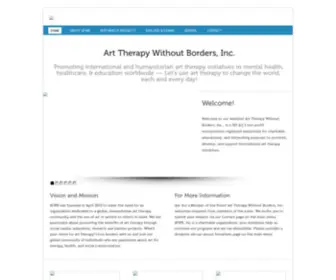 ATWB.org(Art Therapy Without Borders) Screenshot