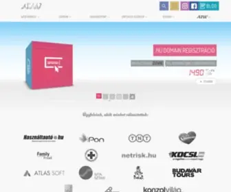 ATW.co.hu(Webtárhely) Screenshot