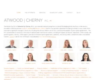 Atwoodcherny.com(ATWOOD & CHERNY) Screenshot