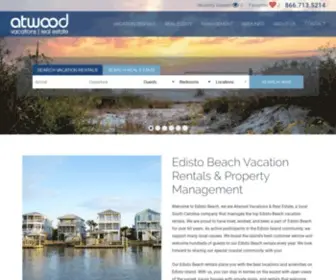 Atwoodvacations.com(Edisto Beach) Screenshot