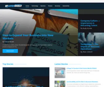 Atworkdaily.com(Atworkdaily) Screenshot