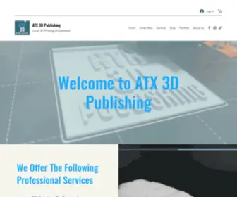 ATX3Dpublishing.com(ATX 3D Publishing) Screenshot