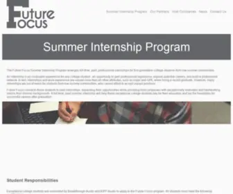 Atxinterns.org(Atxinterns) Screenshot