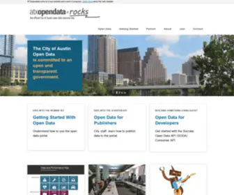 Atxopendata.rocks(Atxopendata rocks) Screenshot
