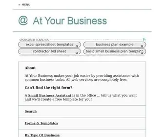 Atyourbusiness.com(At Your Business) Screenshot