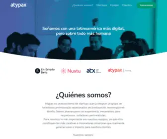 Atypax.com(Ecosistemas de startups) Screenshot