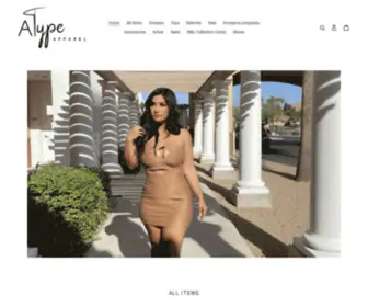 Atypeapparel.com(A Type Apparel) Screenshot