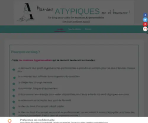 Atypiques.fr(Atypiques) Screenshot