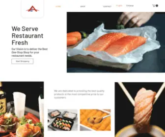 Atztrade.com(Fresh Seafood) Screenshot