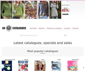 AU-Catalogues.com(Current catalogues and specials for stores and supermarkets) Screenshot