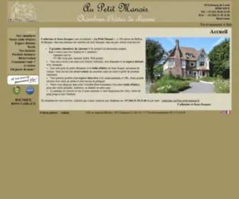 AU-Petit-Manoir.fr(Au Petit Manoir) Screenshot